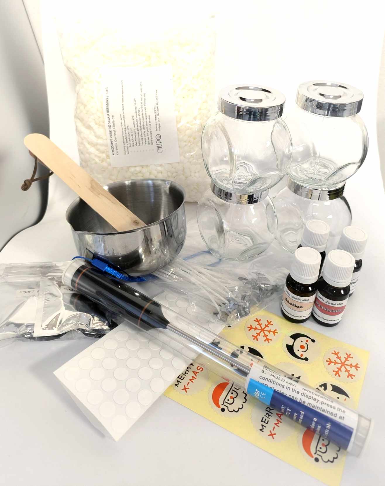 Sada na výrobu svíček CALIPO CLEVER CANDLE SET 2